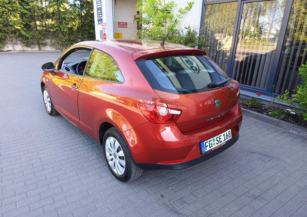 Seat Ibiza cena 15999 przebieg: 139077, rok produkcji 2009 z Łaziska Górne małe 301